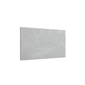 ALLboards 100x80 cm grey magnetic glass board - frameless glass board, tempered glass suitable for neodymium magnets