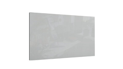 ALLboards 120x90 cm grey magnetic glass board - frameless glass board, tempered glass suitable for neodymium magnets