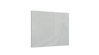 ALLboards 50x50cm grey magnetic glass board - frameless glass board, tempered glass suitable for neodymium magnets