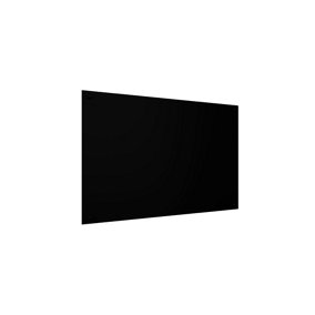 ALLboards 60x30cm Black chalk magnetic panel - black frameless chalk board