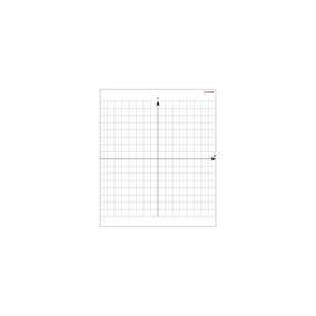 ALLboards 80x95cm magnetic dry-wipe overlay sheet - Coordinate system
