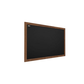 ALLboards Black chalkboard 100x80 cm wooden frame