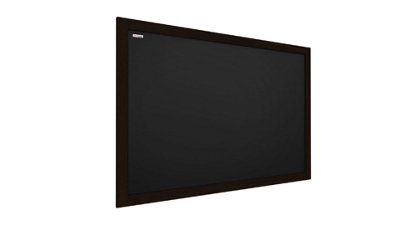 ALLboards Black chalkboard 120x90 cm wooden frame color black