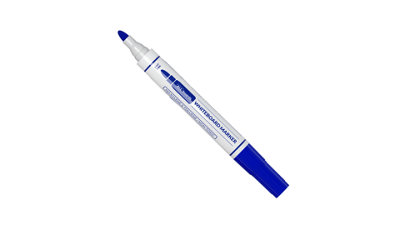 ALLboards Blue dry-erase markers for whiteboards and glass boards - set of 10