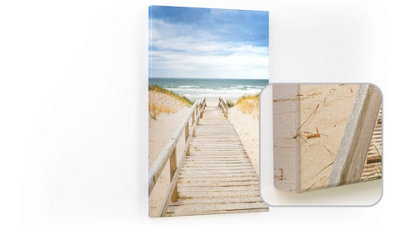 ALLboards CANVASboards Magnetic Painting 90x60 cm - Road to the beach