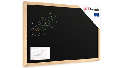 ALLboards Chalkboard 60x40 cm with a wooden frame ECO