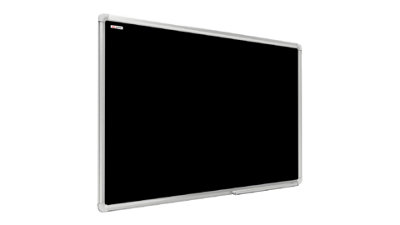 ALLboards Chalkboard black magnetic surface aluminium frame 240x120 cm