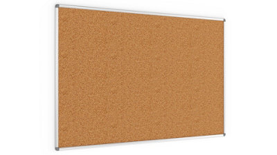 ALLboards Cork notice board aluminium frame 150x100 cm