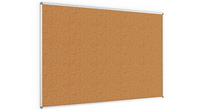 ALLboards Cork notice board aluminium frame 180x120 cm