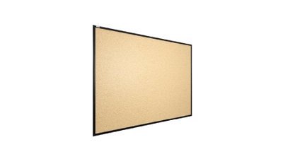 ALLboards Cork notice board wooden natural black frame 120x90 cm