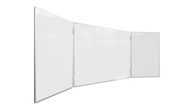ALLboards Folding whiteboard dry erase magnetic surface aluminum frame 100x150-300 cm Price Comparisons | Compare The Build