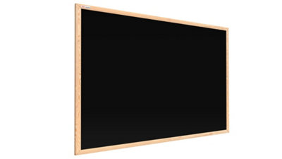 ALLboards Magnetic Chalkboard with Wooden Frame 80x50cm, Magnetic Chalkboard chalk