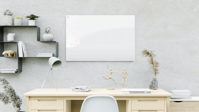 ALLboards Magnetic glass board 60x40 cm PREMIUM SUPERWHITE (super white)