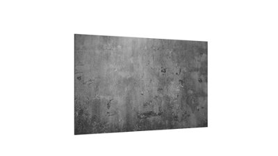 ALLboards Magnetic Glass Board CONCRETE CEMENT 60x40cm Print Wall Decorative Image printed Tempered Glass Dry-erase Board