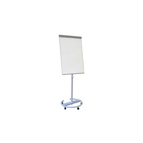ALLboards Mobile flipchart whiteboard dry erase magnetic surface 100x70cm