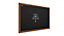 ALLboards Waterproof Chalkboard with Varnished Wooden Frame 120x90cm, Chalk Writing Board Outdoor, Indoor