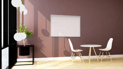 ALLboards Whiteboard dry erase magnetic surface aluminium frame 100x80 cm PREMIUM EXPO