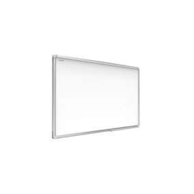 ALLboards Whiteboard dry erase magnetic surface aluminium frame 240x100 cm PREMIUM EXPO