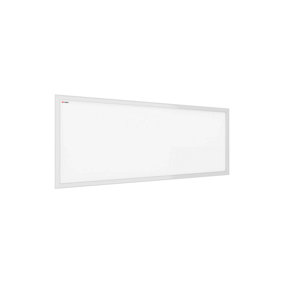 ALLboards Whiteboard dry erase magnetic surface wooden white frame 30x70 cm