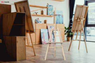 ALLboards Wooden easel 145 cm - painting,outdoor,studio