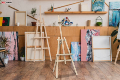 ALLboards Wooden easel 145 cm - painting,outdoor,studio