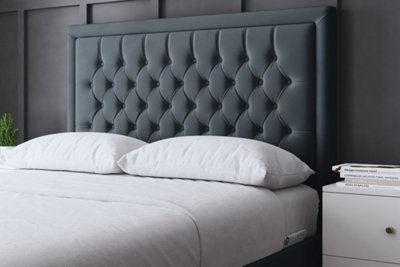 Allegra Upholstered Bed - 5 Colours Available