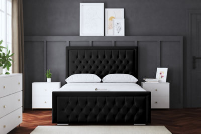 Allegra Upholstered Bed - 5 Colours Available