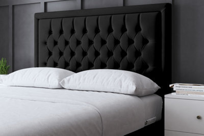 Allegra Upholstered Bed - 5 Colours Available