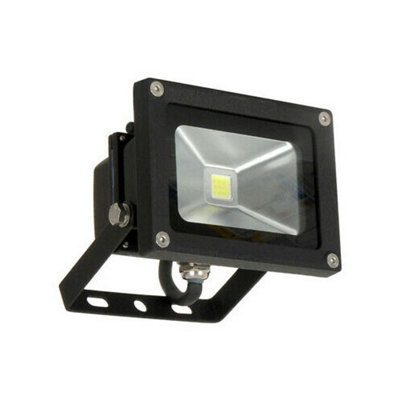 ALLLED AFLD010/40 High-Quality 10 Watt Cob LED Floodlights 4000K Black