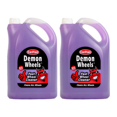 Alloy Wheel Cleaner CarPlan Demon Universal Brake Dust Dirt Remover 5 Litre x2