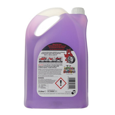 Alloy Wheel Cleaner CarPlan Demon Universal Brake Dust Dirt Remover 5 Litre x2 - 6