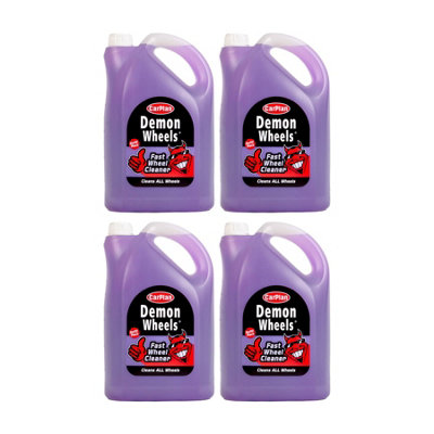 Alloy Wheel Cleaner CarPlan Demon Universal Brake Dust Dirt Remover 5 Litre x4