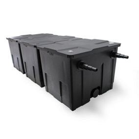AllPondSolutions 18000L Koi Dual Box Pond Filter System