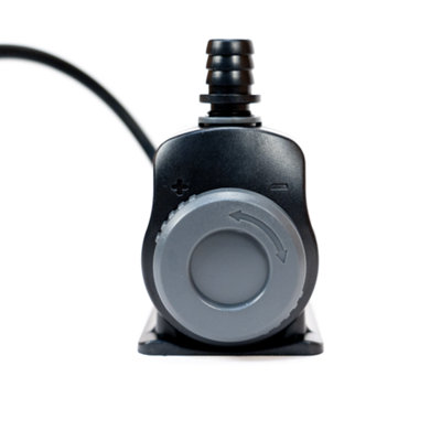AllPondSolutions 500 L/H Submersible Aquarium Water Pump with Flow Controller