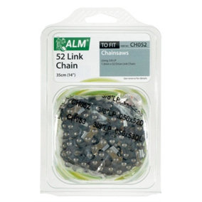 ALM 52 Link Chainsaw Chain Silver (One Size)