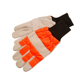 ALM Manufacturing CH015 CH015 Chainsaw Safety Gloves - Left Hand protection ALMCH015