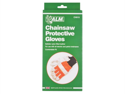 ALM Manufacturing CH015 CH015 Chainsaw Safety Gloves - Left Hand protection ALMCH015