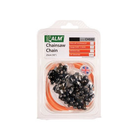 ALM Manufacturing - CH040 Chainsaw Chain 3/8in x 40 links 1.3mm - Fits 25cm Bars