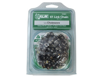 ALM Manufacturing CH061 CH061 Chainsaw Chain 3/8in x 61 Links 1.3mm - Fits 45cm Bars ALMCH061