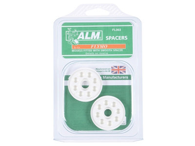 ALM Manufacturing FL063 FL063 Blade Height Spacers to Suit Flymo FLY016 5136240 01 6 ALMFL063 DIY at B Q