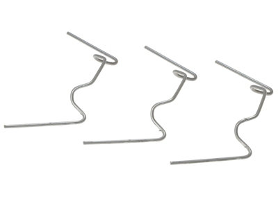 ALM Manufacturing GH001 GH001 W Glazing Clips Pack of 50 ALMGH001