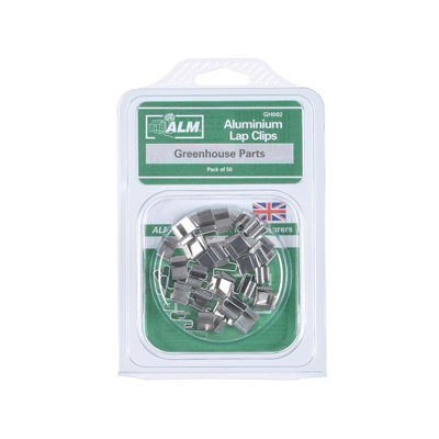 Alm Manufacturing Gh002 Z Lap Clips X 50 Multi Colour (One Size)