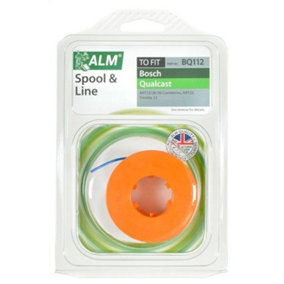 ALM Qualcast & Bosch Spool & Line Orange (12 x 18.5 x 3cm)