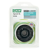 ALM Reflex Plus Fitting Spool & Line Black (One Size)