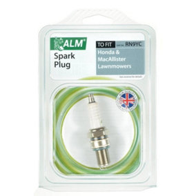 ALM Spark Plug For Honda & MacAllister Lawnmowers Gold/White (2.5 x 12 x 18.5cm)