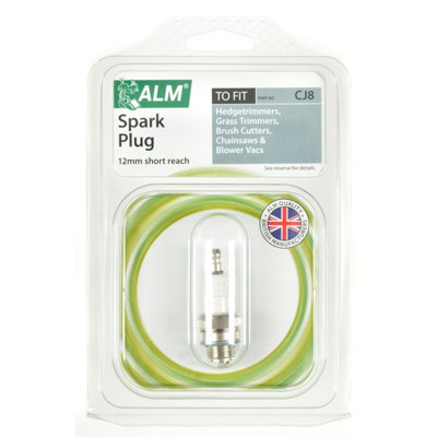 ALM Spark Plug Grey/White (12mm)