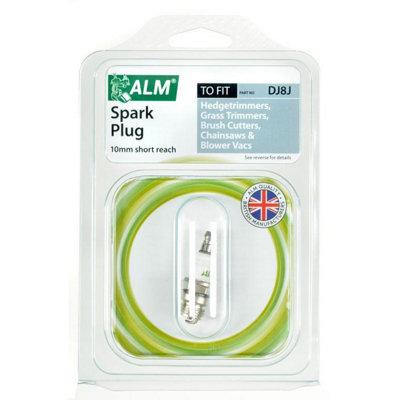 ALM Spark Plug Grey/White (14mm)