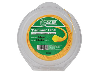 ALM Trimmer Line - Yellow 2.4mm x 90m