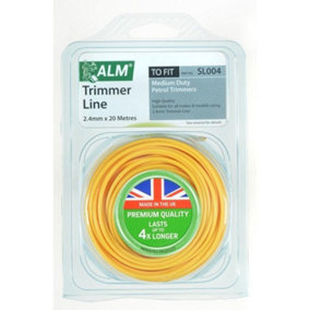 ALM Trimmer Line Yellow (20m x 2.4mm)