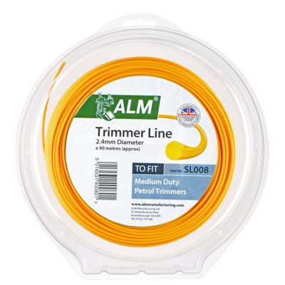 ALM Trimmer Line Yellow (One Size)